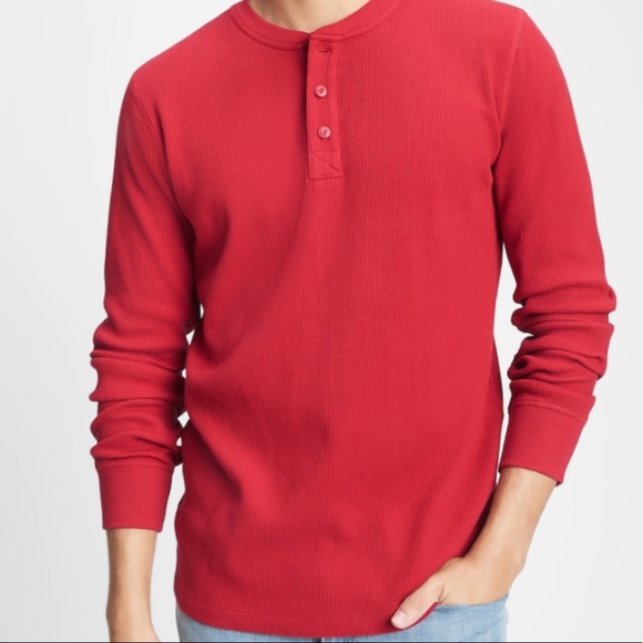 GAP Other - GAP Waffle Knit Long Sleeve Henley